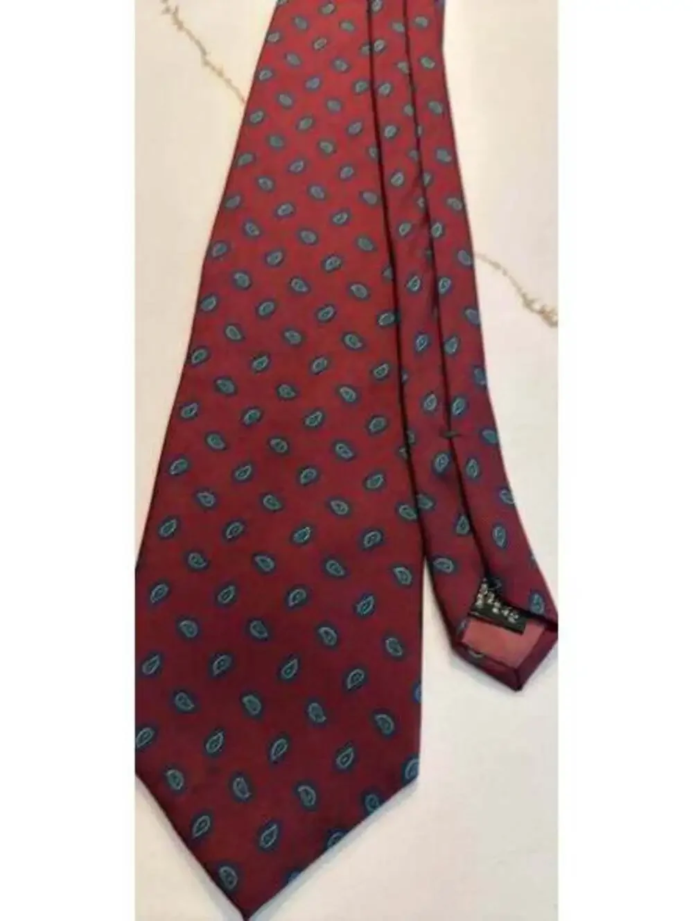 Bert Pulitzer USA Collectors Edition Silk Paisley Tie